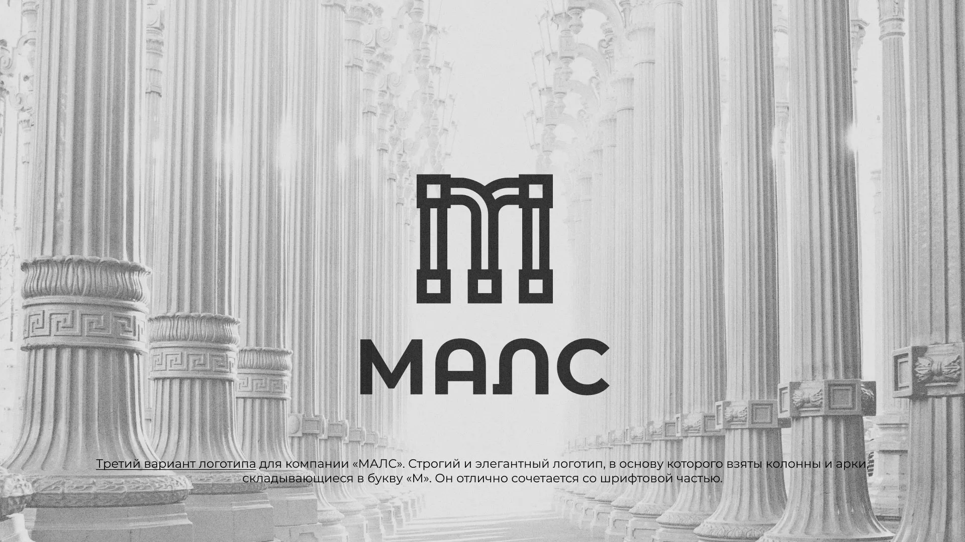 Разработка логотипа компании «МАЛС» в Балее