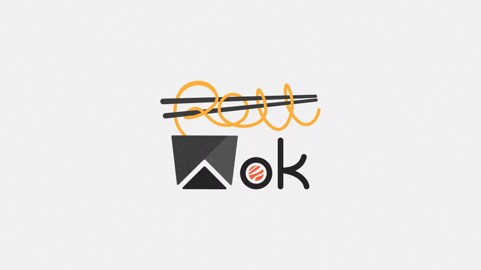 Разработка логотипа в Балее для суши-бара «Roll Wok Club» Разработка логотипа в Балее для суши-бара «Roll Wok Club»